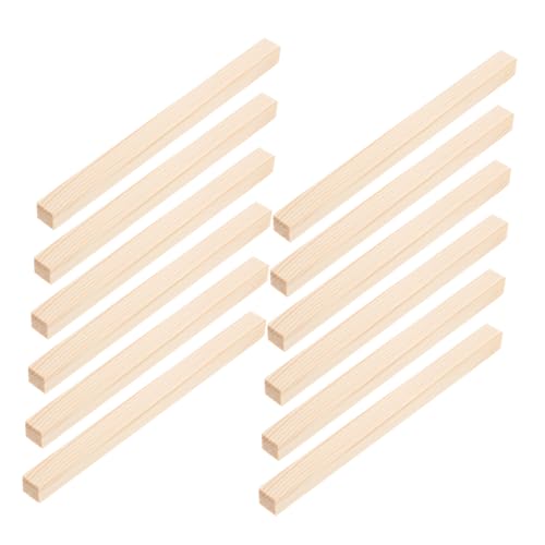 LOLIPPYY 50 Stück Quadratische Holzleisten aus Unbehandeltem Hartholz Vielseitige DIY Holzstäbe zum Basteln Modellbau Dekoration und Kreativen Handwerksprojekten LOLIPPYY 50 Stück Quadratische Holzleisten aus Unbehandeltem Hartholz Vielseitige DIY Holzstäbe zum Basteln Modellbau Dekoration und Kreativen Handwerksprojekten von LOLIPPYY