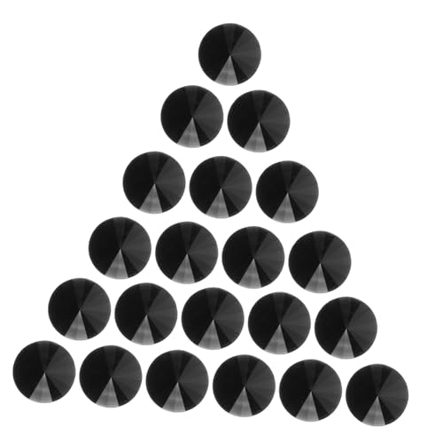 LOLIPPYY 50 Stück Schwarze Runde Acryl Kristall Knöpfe für Kleidung Pullover Strickjacken Dekorative Knöpfe für Handarbeiten und Modeaccessoires LOLIPPYY 50 Stück Schwarze Runde Acryl Kristall Knöpfe für Kleidung Pullover Strickjacken Dekorative Knöpfe für Handarbeiten und Modeaccessoires von LOLIPPYY