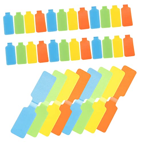 LOLIPPYY 50 Stück Teiliges Kabelbeschriftungsset Nylon Klettband Wiederverwendbar Kabelmarkierer Beschriftbar Langlebig Vielseitig für Kabelmanagement und Stromkabel in Farben LOLIPPYY 50 Stück Teiliges Kabelbeschriftungsset Nylon Klettband Wiederverwendbar Kabelmarkierer Beschriftbar Langlebig Vielseitig für Kabelmanagement und Stromkabel in Farben von LOLIPPYY