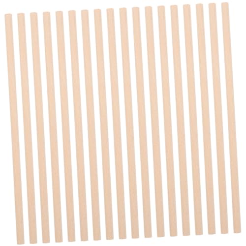 LOLIPPYY 50 Stück Teiliges Runde Holzstäbe Naturbelassen Stabile Rhythmusstöcke für Percussion Instrumente zum Musizieren und Basteln LOLIPPYY 50 Stück Teiliges Runde Holzstäbe Naturbelassen Stabile Rhythmusstöcke für Percussion Instrumente zum Musizieren und Basteln von LOLIPPYY