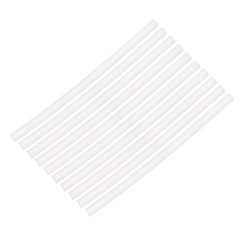 LOLIPPYY 50 Stück Transparente Heißklebepistolen Sticks Geruchsneutral Flexible Klebesticks mit Starker Haftung für Vielseitige Reparaturen und Bastelarbeiten von LOLIPPYY