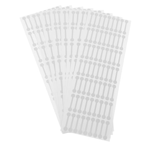 LOLIPPYY 500 Stück PVC Siegelaufkleber Selbstklebend für Flaschenverschlüsse Kosmetik und Ätherische Öle Dichtungsstreifen Manipulationssicheres Verpackungsetikett Silber LOLIPPYY 500 Stück PVC Siegelaufkleber Selbstklebend für Flaschenverschlüsse Kosmetik und Ätherische Öle Dichtungsstreifen Manipulationssicheres Verpackungsetikett Silber von LOLIPPYY