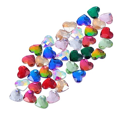 LOLIPPYY 50Stücke Herzform Strasssteine DIY Zubehör Farbige Flatback Rhinestones für Nageldesign Maniküre Basteln und Dekorationen LOLIPPYY 50Stücke Herzform Strasssteine DIY Zubehör Farbige Flatback Rhinestones für Nageldesign Maniküre Basteln und Dekorationen von LOLIPPYY