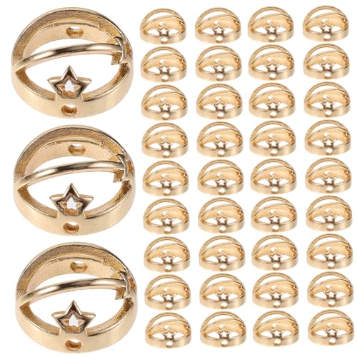 LOLIPPYY 50Stücke Ohrringanhänger mit Sternen Design Armband Abstandsperlen und Anhängern für DIY Schmuckherstellung für Armbänder und Ohrringe LOLIPPYY 50Stücke Ohrringanhänger mit Sternen Design Armband Abstandsperlen und Anhängern für DIY Schmuckherstellung für Armbänder und Ohrringe von LOLIPPYY