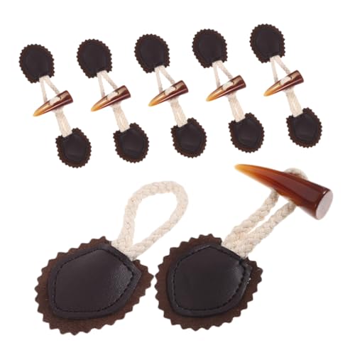 LOLIPPYY 6 Paare Hornknöpfe Froschverschlüsse Für Bekleidung Knöpfe Mit Schlaufen Knebelverschlüsse Für Mäntel Knebel Für Kleidung Umschalttaste Knebelknöpfe Für Pullover Black Harz LOLIPPYY 6 Paare Hornknöpfe Froschverschlüsse Für Bekleidung Knöpfe Mit Schlaufen Knebelverschlüsse Für Mäntel Knebel Für Kleidung Umschalttaste Knebelknöpfe Für Pullover Black Harz von LOLIPPYY