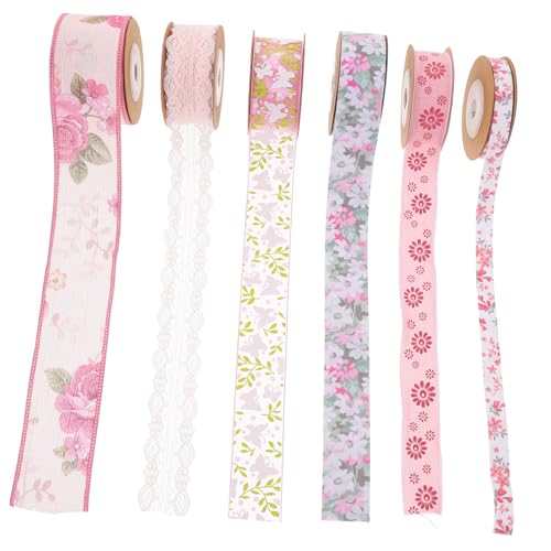 LOLIPPYY 6 Rollen Doppelseitiges Polyester Dekoband Farbintensiv Reißfest Zuschneidbar Vielseitig für Geschenkverpackung Festdekoration DIY Bekleidungs und Haarzubehör Glatte Oberfläche LOLIPPYY 6 Rollen Doppelseitiges Polyester Dekoband Farbintensiv Reißfest Zuschneidbar Vielseitig für Geschenkverpackung Festdekoration DIY Bekleidungs und Haarzubehör Glatte Oberfläche von LOLIPPYY