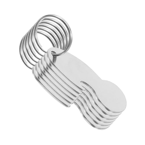 LOLIPPYY 6 Stück Einkaufswagenchip Schlüsselanhänger Teiliges Tragbare Trolley Token Münzen Schlüsselring Leichtes Design Herausziehen für Einkaufswagen und Schlüsselbund LOLIPPYY 6 Stück Einkaufswagenchip Schlüsselanhänger Teiliges Tragbare Trolley Token Münzen Schlüsselring Leichtes Design Herausziehen für Einkaufswagen und Schlüsselbund von LOLIPPYY