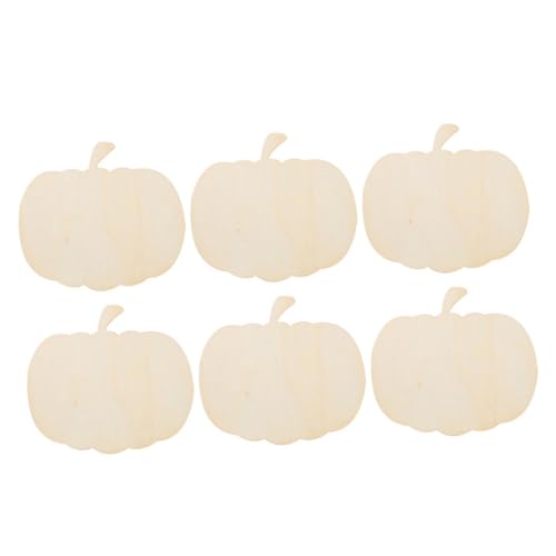LOLIPPYY 6 Stück Holz Kürbis Bastelset Unfertige Holzfiguren DIY Malen Halloween Dekoration Holzstück Anhänger LOLIPPYY 6 Stück Holz Kürbis Bastelset Unfertige Holzfiguren DIY Malen Halloween Dekoration Holzstück Anhänger von LOLIPPYY