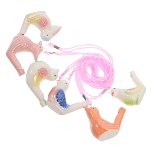 LOLIPPYY 6 Stück Keramik-, Vogelgeräuschemacher, Möwenpfeifen, Mini-vogelpfeifen, Spielzeug, Keramik-vogelgeräuschemacher Für Kinder, Weihnachten, Halloween, Partygeschenke LOLIPPYY 6 Stück Keramik-, Vogelgeräuschemacher, Möwenpfeifen, Mini-vogelpfeifen, Spielzeug, Keramik-vogelgeräuschemacher Für Kinder, Weihnachten, Halloween, Partygeschenke von LOLIPPYY