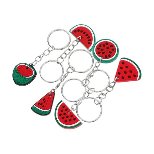 LOLIPPYY 6 Stück PVC Wassermelonen Schlüsselanhänger Niedliche Frucht charm Anhänger Leichtes Langlebiges PVC Material Tragbare Schlüsselringe für Taschen Partydekoration LOLIPPYY 6 Stück PVC Wassermelonen Schlüsselanhänger Niedliche Frucht charm Anhänger Leichtes Langlebiges PVC Material Tragbare Schlüsselringe für Taschen Partydekoration von LOLIPPYY