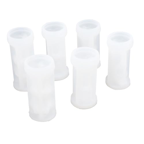 LOLIPPYY 6 Stück Silikon Kerzenform Schachfiguren DIY Ornament Gießform für Duftkerzen Epoxidharz Basteln Langlebig Sicher Kreativ von LOLIPPYY