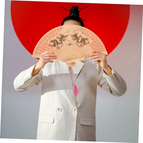 LOLIPPYY 6 Stück Teiliges Chinesischer Duftholz Handfächer Faltbare Vintage Fächer mit Dekorativen Mustern Leicht und Robust für Hochzeiten Partys und Traditionelle Dekorationen LOLIPPYY 6 Stück Teiliges Chinesischer Duftholz Handfächer Faltbare Vintage Fächer mit Dekorativen Mustern Leicht und Robust für Hochzeiten Partys und Traditionelle Dekorationen von LOLIPPYY