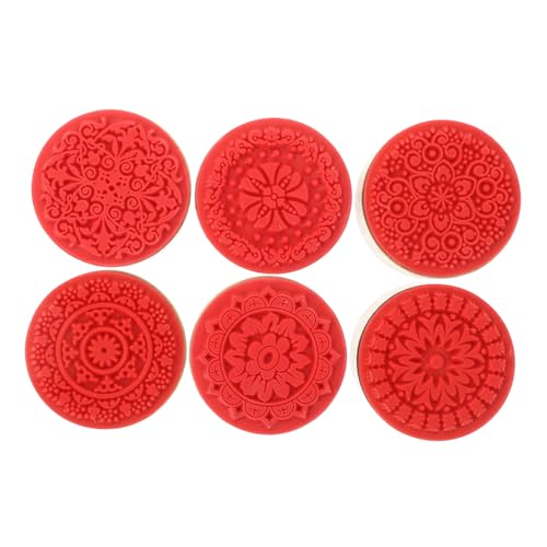 LOLIPPYY 6 Stück Teiliges Mandala Holzstempel Langlebige Scrapbook Stempel aus Hochwertigem Holz Vielseitig für DIY Karten Fotoalben Tagebuch und Geschenkdekorationen Kreative Bastelideen LOLIPPYY 6 Stück Teiliges Mandala Holzstempel Langlebige Scrapbook Stempel aus Hochwertigem Holz Vielseitig für DIY Karten Fotoalben Tagebuch und Geschenkdekorationen Kreative Bastelideen von LOLIPPYY