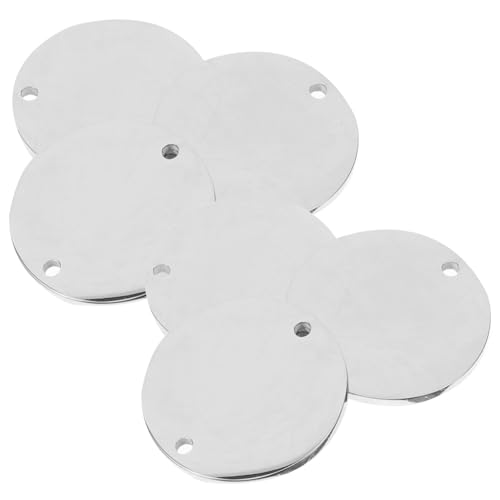 LOLIPPYY 6 Stück Teiliges Runde Gravurrohlinge Glatte Oberfläche für DIY Anhänger Schlüsselanhänger und Haustiermarken LOLIPPYY 6 Stück Teiliges Runde Gravurrohlinge Glatte Oberfläche für DIY Anhänger Schlüsselanhänger und Haustiermarken von LOLIPPYY