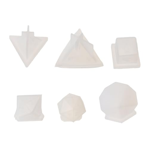LOLIPPYY 6 Stück Teiliges Silikon Dice Mold für DIY Epoxidharz Würfel Flexible Transparente Gießformen für Kreative Kunstharzprojekte Praktische und Einfache Anwendung für LOLIPPYY 6 Stück Teiliges Silikon Dice Mold für DIY Epoxidharz Würfel Flexible Transparente Gießformen für Kreative Kunstharzprojekte Praktische und Einfache Anwendung für von LOLIPPYY