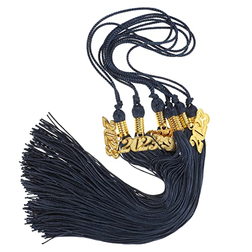 LOLIPPYY 6 Stücke Abschlussquasten für Graduation Caps Dekoration mit Anhänger Langlebige Polyester Quasten Geeignet für Abschlussfeiern und Souvenir Dekorative Elemente für Absolventen von LOLIPPYY