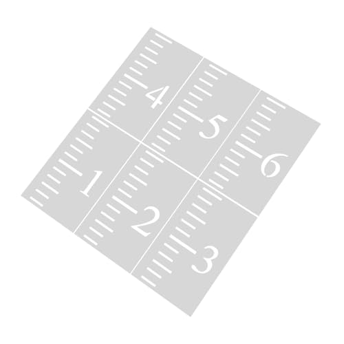 LOLIPPYY 6 Teilige Höhenlineal Vorlage Wachstumslineal Schablone DIY Höhentracker Wachstumsdiagramm Schablonen Höhenmessung Für Die Wand Höhenmesslineal Wanddekoration Malvorlage LOLIPPYY 6 Teilige Höhenlineal Vorlage Wachstumslineal Schablone DIY Höhentracker Wachstumsdiagramm Schablonen Höhenmessung Für Die Wand Höhenmesslineal Wanddekoration Malvorlage von LOLIPPYY