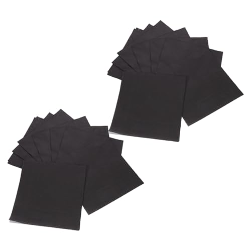 LOLIPPYY 60 Stück Mittagsserviette Alles Zum Geburtstag Servietten Schwarze Servietten Für Party Alles Zum Geburtstag-dinner-servietten Cocktailservietten Black Papier LOLIPPYY 60 Stück Mittagsserviette Alles Zum Geburtstag Servietten Schwarze Servietten Für Party Alles Zum Geburtstag-dinner-servietten Cocktailservietten Black Papier von LOLIPPYY