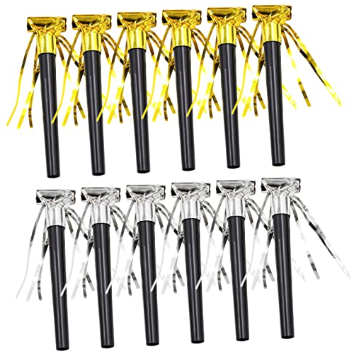 LOLIPPYY 60 Stück Quaste Blasender Drache Kreative Gebläse Geburtstag Blowouts Krachmacher Pfeifen Pfeifen Blasen Lustige Partyhörner Blowouts Krachmacher Plastik von LOLIPPYY