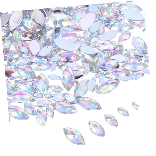 LOLIPPYY 600 Stück Acryl Strasssteine in Weiß Ab Flache Rückseite Verschiedene Vielseitig für Nail Art DIY Bastelprojekte Schmuckherstellung Handyhüllen Verzierung LOLIPPYY 600 Stück Acryl Strasssteine in Weiß Ab Flache Rückseite Verschiedene Vielseitig für Nail Art DIY Bastelprojekte Schmuckherstellung Handyhüllen Verzierung von LOLIPPYY