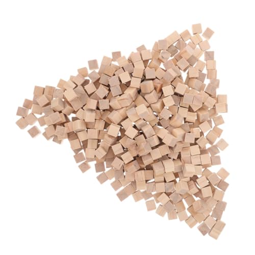LOLIPPYY 600 Stück Natürliche Glatte Holzklötzchen Unbehandelte Quadratische Holzblöcke zum Basteln Bemalen und Diy-projekte Sichere Langlebige Würfel für Puzzle Dekoration und Frühe LOLIPPYY 600 Stück Natürliche Glatte Holzklötzchen Unbehandelte Quadratische Holzblöcke zum Basteln Bemalen und Diy-projekte Sichere Langlebige Würfel für Puzzle Dekoration und Frühe von LOLIPPYY