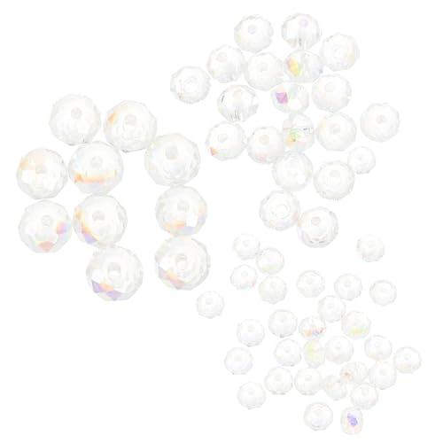 LOLIPPYY 60Stücke DIY Glasperlen Kristallperlen für Armbänder und Ohrringe Transparente Ab Farbige Perlen für Bastelprojekte LOLIPPYY 60Stücke DIY Glasperlen Kristallperlen für Armbänder und Ohrringe Transparente Ab Farbige Perlen für Bastelprojekte von LOLIPPYY