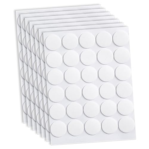 LOLIPPYY 7 Blätter Removables Doppelseitiges Klebeband Starkes Acryl Klebepads für Fotos Dekorationen Papier Kunststoff Glas Metall Wand Büro Zuhause LOLIPPYY 7 Blätter Removables Doppelseitiges Klebeband Starkes Acryl Klebepads für Fotos Dekorationen Papier Kunststoff Glas Metall Wand Büro Zuhause von LOLIPPYY