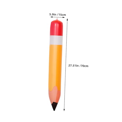 LOLIPPYY 7 Stück Teiliges Aufblasbares Bleistift aus PVC Riesige Bunte Schulanfang Deko Leichtes und Robustes Klassenzimmer Ballons in Gelb Orange Blau Grün Rot für Geburtstag und Party LOLIPPYY 7 Stück Teiliges Aufblasbares Bleistift aus PVC Riesige Bunte Schulanfang Deko Leichtes und Robustes Klassenzimmer Ballons in Gelb Orange Blau Grün Rot für Geburtstag und Party von LOLIPPYY