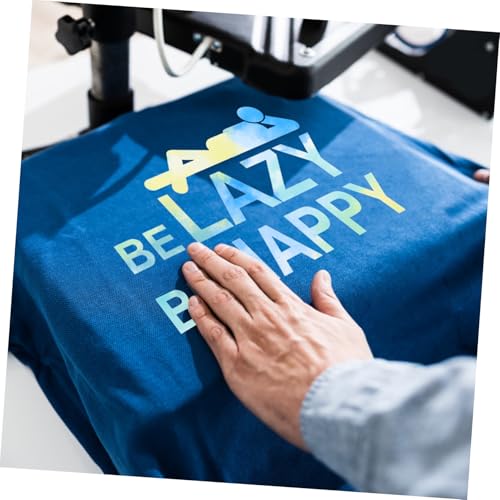 LOLIPPYY 7 Stück Teiliges Heat Transfer Vinyl Stabiles Engraving DIY Film Vielseitig Shirts Textilfolien Hitzebeständig zum Plottern und Kreativen Gestalten von LOLIPPYY