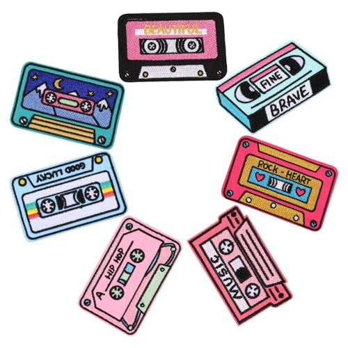 LOLIPPYY 7 Stück Teiliges Kleine Kompakte Bügel patches mit Feiner Stickerei Multifunktional für Kleidung Hüte Taschen und Schuhe Einfach Anzuwenden zur Reparatur und Dekoration LOLIPPYY 7 Stück Teiliges Kleine Kompakte Bügel patches mit Feiner Stickerei Multifunktional für Kleidung Hüte Taschen und Schuhe Einfach Anzuwenden zur Reparatur und Dekoration von LOLIPPYY