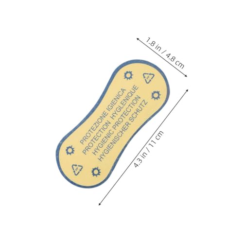 LOLIPPYY 70 Stück Teiliges Schutzaufkleber für Badebekleidung Hygienische Transparente Schwimmbad Etiketten Leicht Anzubringen Entfernen für Einzelhandel und Vielfältige Bademode von LOLIPPYY