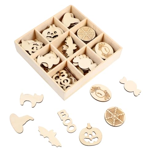 LOLIPPYY 72 Stück Teiliges Halloween Holzdekoration Langlebige Holzstücke mit Kürbis und Spinnenmotiven Vielseitig für DIY Handwerk und Hausdeko Bastelzubehör für Party und Festival LOLIPPYY 72 Stück Teiliges Halloween Holzdekoration Langlebige Holzstücke mit Kürbis und Spinnenmotiven Vielseitig für DIY Handwerk und Hausdeko Bastelzubehör für Party und Festival von LOLIPPYY