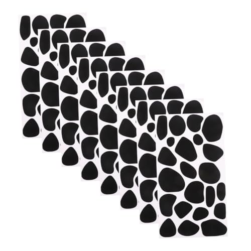 LOLIPPYY 8 Blatt Filzaufkleber Kleidung Diy-zubehör Kleidung Diy Pad Festivalkleidung Aus Filz Wandtattoos Diy Liefert Materialien Für Diy Kleidung Diy Supplies Black Gefühlt von LOLIPPYY