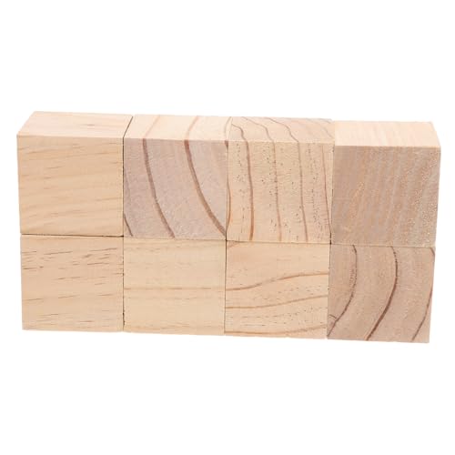 LOLIPPYY 8 Stück Holzwürfel Vogelspielzeug Für Papageien Blöcke Aus Balsaholz Quadratische Leere Holzklötze Aktivitätswürfel Aus Holz Holzblöcke -holzklötze Vogelblock Kiefernholz Beige LOLIPPYY 8 Stück Holzwürfel Vogelspielzeug Für Papageien Blöcke Aus Balsaholz Quadratische Leere Holzklötze Aktivitätswürfel Aus Holz Holzblöcke -holzklötze Vogelblock Kiefernholz Beige von LOLIPPYY