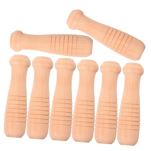 LOLIPPYY 8 Stück Teiliges Holzgriffe Ersatzgriff für Kochgeschirr und Gartenwerkzeuge Handgefertigt mit Glattem Finish Praktische Aufhängelösung Passend für Pfannen Woks und Schaufeln LOLIPPYY 8 Stück Teiliges Holzgriffe Ersatzgriff für Kochgeschirr und Gartenwerkzeuge Handgefertigt mit Glattem Finish Praktische Aufhängelösung Passend für Pfannen Woks und Schaufeln von LOLIPPYY