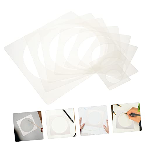 LOLIPPYY 8 Stück Teiliges Runde Malvorlagen Robustem Wiederverwendbare Kreisschablonen für Bastelarbeiten Waschbare Schablonen für Wandmalerei und DIY Dekorationen LOLIPPYY 8 Stück Teiliges Runde Malvorlagen Robustem Wiederverwendbare Kreisschablonen für Bastelarbeiten Waschbare Schablonen für Wandmalerei und DIY Dekorationen von LOLIPPYY