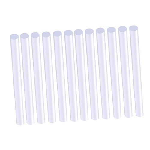 LOLIPPYY 80 Stück Transparente Heißklebepistolen Klebesticks Starke Haftung Flexible Umweltfreundliche Hot Melt Klebestreifen für Holz Metall Glas Papier Vielseitig Einsetzbar von LOLIPPYY