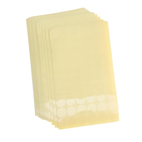 LOLIPPYY 84 Blatt Transparente Runde Versiegelungsaufkleber Transparente Klebeetiketten Umschlagsiegel von LOLIPPYY