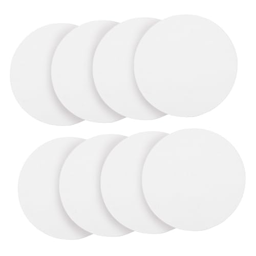 LOLIPPYY 8Stücke Rundes Leinwandbrett Hochwertige Künstlerleinwand für Öl und Acrylmalerei für Studenten und Bastler DIY Projekte LOLIPPYY 8Stücke Rundes Leinwandbrett Hochwertige Künstlerleinwand für Öl und Acrylmalerei für Studenten und Bastler DIY Projekte von LOLIPPYY