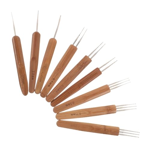 LOLIPPYY 9 Stück Häkelnadeln Ergonomische Stricknadeln Zöpfe Zubehör Flechtwerkzeug Haarnadel Dreadlocks Hakennadel Flechtwerkzeug Stricknadel Haken Häkelnadeln Dreadlock LOLIPPYY 9 Stück Häkelnadeln Ergonomische Stricknadeln Zöpfe Zubehör Flechtwerkzeug Haarnadel Dreadlocks Hakennadel Flechtwerkzeug Stricknadel Haken Häkelnadeln Dreadlock von LOLIPPYY