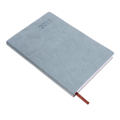 LOLIPPYY Akademischer Planer Hardcover Tages Wochen und Monatskalender mit Indexseiten Leichter Blauer Einband Kompakter und Tragbarer Lehrerplaner für Schule und Alltag von LOLIPPYY