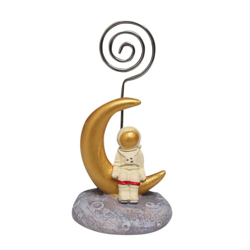LOLIPPYY Astronauten visitenkartenhalter Memo clip aus Robustem Harz Kreativer Notizhalter für Fotos und Karten Stabiler Standhalter für Büro Zuhause Party und Schreibtischdekoration LOLIPPYY Astronauten visitenkartenhalter Memo clip aus Robustem Harz Kreativer Notizhalter für Fotos und Karten Stabiler Standhalter für Büro Zuhause Party und Schreibtischdekoration von LOLIPPYY