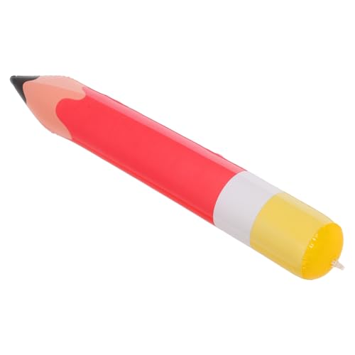 LOLIPPYY Aufblasbarer Riesen Bleistift Luftballon Rot PVC Inflatable Crayon für Schulanfang Party Klassenzimmer Dekoration Fotorequisite und Partydeko LOLIPPYY Aufblasbarer Riesen Bleistift Luftballon Rot PVC Inflatable Crayon für Schulanfang Party Klassenzimmer Dekoration Fotorequisite und Partydeko von LOLIPPYY