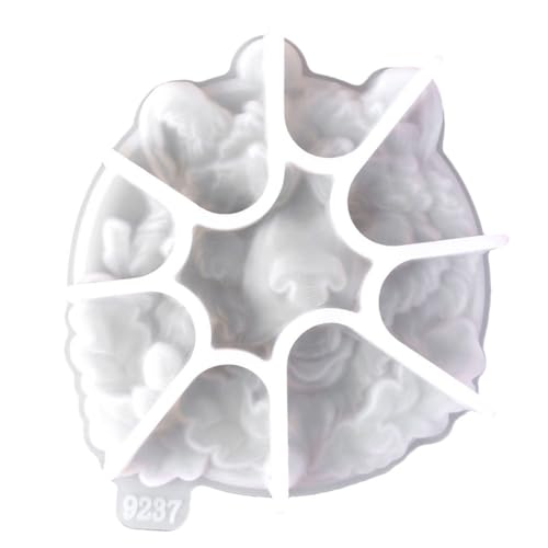 LOLIPPYY Bär Kopf Silikonform DIY Gießform für Schlüsselanhänger Tierform Bastelbedarf Nicht Haftend Einfach zu Entformen Geschenkidee für Handwerk Liebhaber von LOLIPPYY