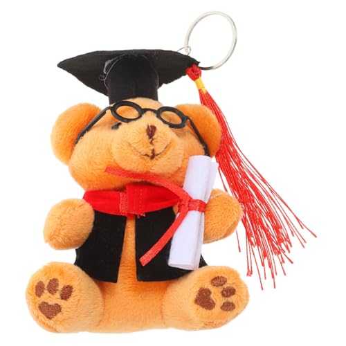 LOLIPPYY Bär Plüschtier Tier-schlüsselanhänger- Zum Abschluss Abschluss-tier-schlüsselanhänger Grad-plüschtier Abschluss Schlüsselanhänger Diplom-bär Pp Baumwolle Brown LOLIPPYY Bär Plüschtier Tier-schlüsselanhänger- Zum Abschluss Abschluss-tier-schlüsselanhänger Grad-plüschtier Abschluss Schlüsselanhänger Diplom-bär Pp Baumwolle Brown von LOLIPPYY