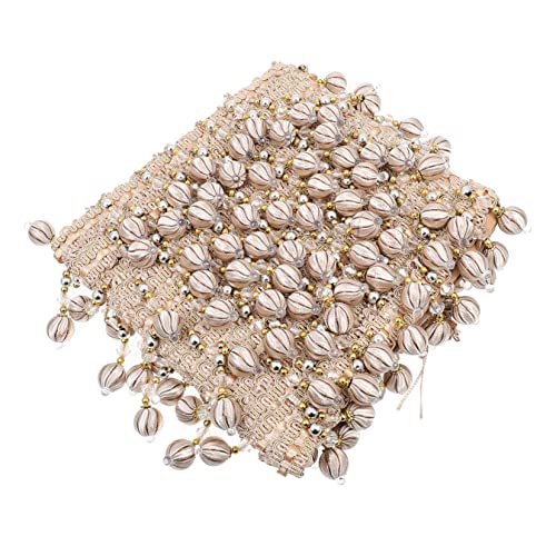 LOLIPPYY Beaded Tassel Trim für Vorhänge Dekorative Perlenfransen für Sofabezüge und Diy Projekte mit Feiner Haptik Langlebig und Vielseitig Einsetzbar LOLIPPYY Beaded Tassel Trim für Vorhänge Dekorative Perlenfransen für Sofabezüge und Diy Projekte mit Feiner Haptik Langlebig und Vielseitig Einsetzbar von LOLIPPYY