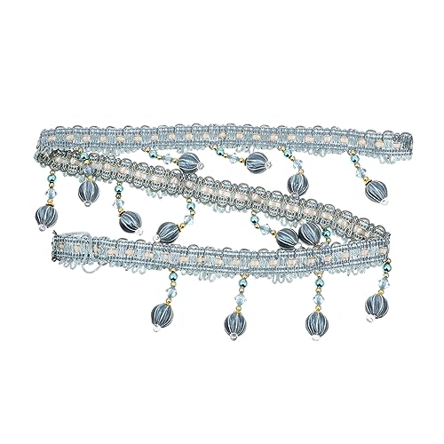 LOLIPPYY Beaded Trim Vorhangzubehör Dekorativer für Diy Vorhänge für Heim und Berufsnutzung Vielseitig Einsetzbar und Langlebig LOLIPPYY Beaded Trim Vorhangzubehör Dekorativer für Diy Vorhänge für Heim und Berufsnutzung Vielseitig Einsetzbar und Langlebig von LOLIPPYY