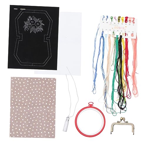 LOLIPPYY Bestickte Geldbörse Bausatz Anfänger Stickset Einfach Stickgarn Stich-kit Kreuzstich-set Wie Stickerei-geldbörsen-kit Lustig Mannschaft Diy Bastelbeutel Schwarz Zufällige Farbe LOLIPPYY Bestickte Geldbörse Bausatz Anfänger Stickset Einfach Stickgarn Stich-kit Kreuzstich-set Wie Stickerei-geldbörsen-kit Lustig Mannschaft Diy Bastelbeutel Schwarz Zufällige Farbe von LOLIPPYY