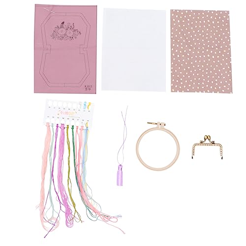 LOLIPPYY Bestickte Geldbörse Nähpaket Für Anfänger Nadel Handwerk Für Erwachsene Taschen Stickerei Stich Gobelin-kits Für Anfänger Bausätze Herstellung Maschine Nähen Stickwerkzeuge Violett LOLIPPYY Bestickte Geldbörse Nähpaket Für Anfänger Nadel Handwerk Für Erwachsene Taschen Stickerei Stich Gobelin-kits Für Anfänger Bausätze Herstellung Maschine Nähen Stickwerkzeuge Violett von LOLIPPYY