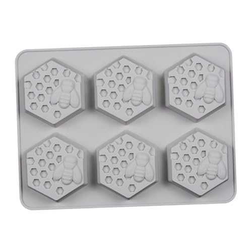 LOLIPPYY Bienenwaben Silikonform für Handgemachte Seifen Kerzen Schokolade DIY Backform Wiederverwendbar Hitzebeständig Lebensmittelecht Multifunktional für Küche und Zufällige Farbe LOLIPPYY Bienenwaben Silikonform für Handgemachte Seifen Kerzen Schokolade DIY Backform Wiederverwendbar Hitzebeständig Lebensmittelecht Multifunktional für Küche und Zufällige Farbe von LOLIPPYY